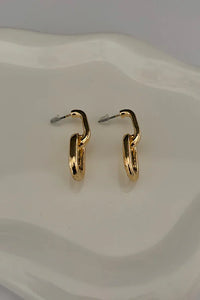 Double Link Chain Earring