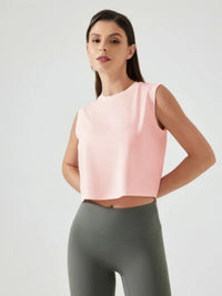 Side Sleeveless Yoga Tank Top
