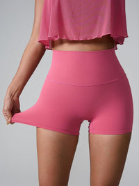 High Waist Active Shorts - Spoiled Me Rotten 
