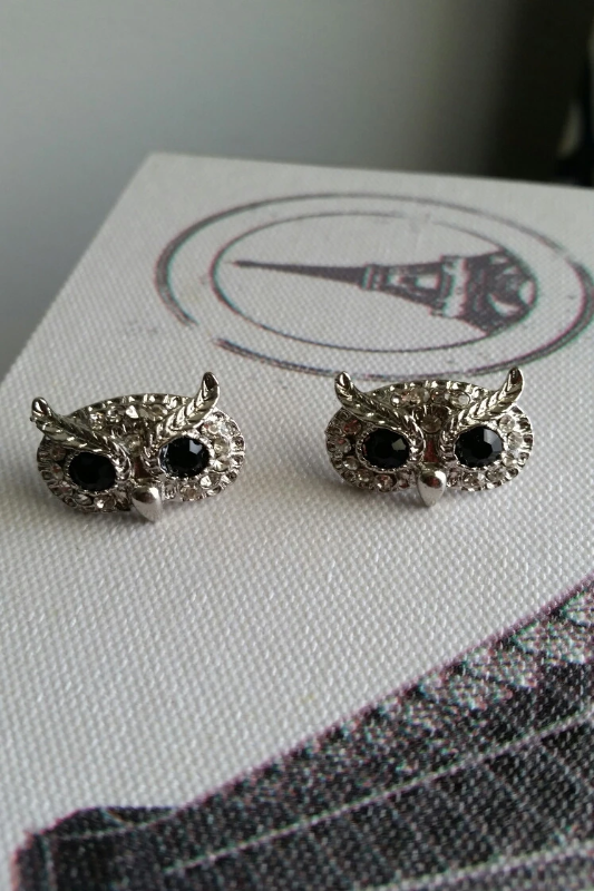 Owl Stud Earrings - Spoiled Me Rotten 