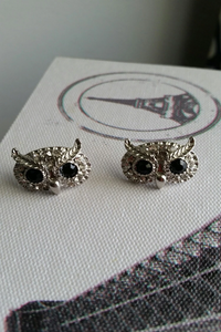 Owl Stud Earrings - Spoiled Me Rotten 