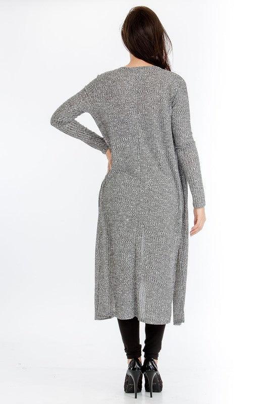 Plus Size Longline Cardigan - Spoiled Me Rotten 