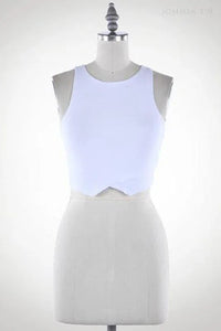 RacerBack Crop Top - Spoiled Me Rotten 
