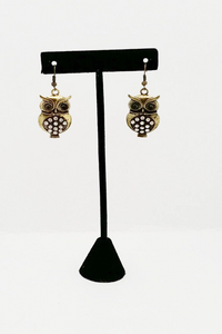 Pendant Owl Earrings - Spoiled Me Rotten 