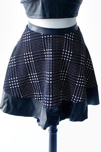 Checkered Mini Skirt - Spoiled Me Rotten 
