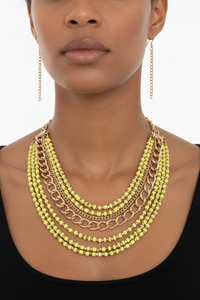 Beads & Chain Necklace - Spoiled Me Rotten 