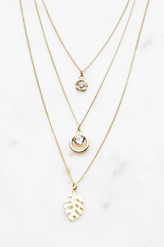 Cora Leaf Necklace - Spoiled Me Rotten 