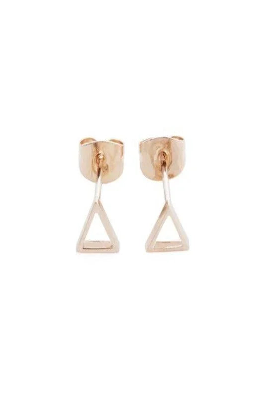 Outline Triangles Earrings - Spoiled Me Rotten 