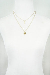 Lock And Key Necklace - Spoiled Me Rotten 