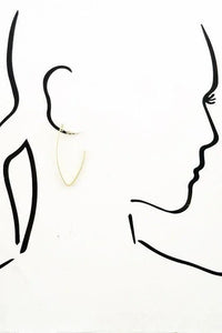 Matte Drop Earring - Spoiled Me Rotten 