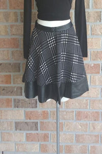 Checkered Mini Skirt - Spoiled Me Rotten 