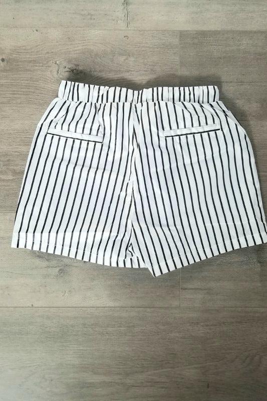Coco Striped Shorts - Spoiled Me Rotten 
