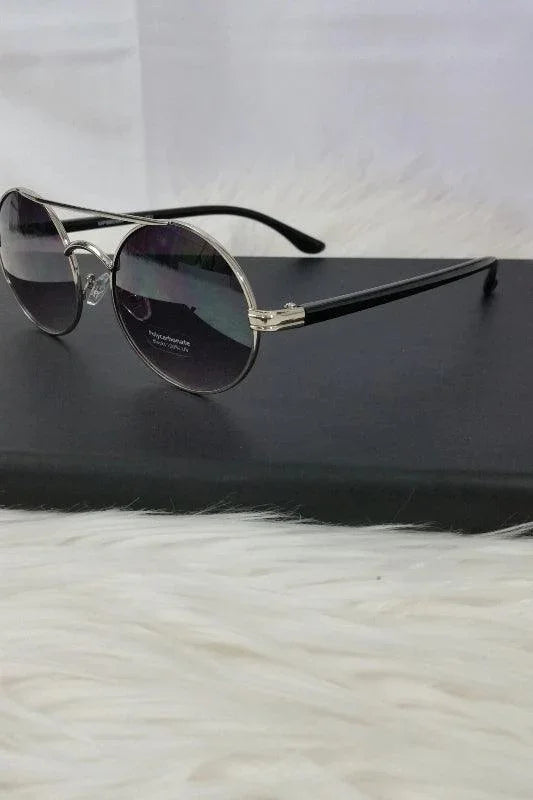Brow Bar Round Sunglasses - Spoiled Me Rotten 