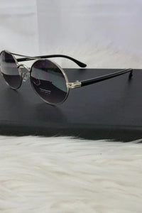 Brow Bar Round Sunglasses - Spoiled Me Rotten 
