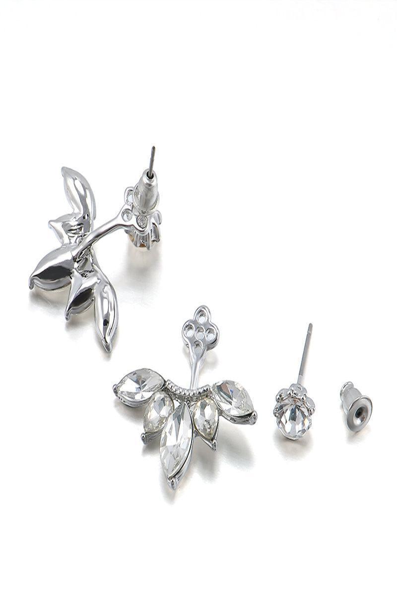 Pleated Stud Earrings - Spoiled Me Rotten 