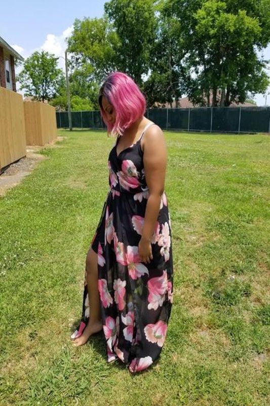 Plus Size Floral Maxi Dress - Spoiled Me Rotten 