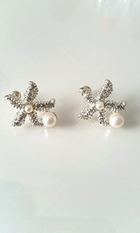 Pearl Sea Star Earrings - Spoiled Me Rotten 