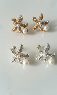 Pearl Sea Star Earrings - Spoiled Me Rotten 