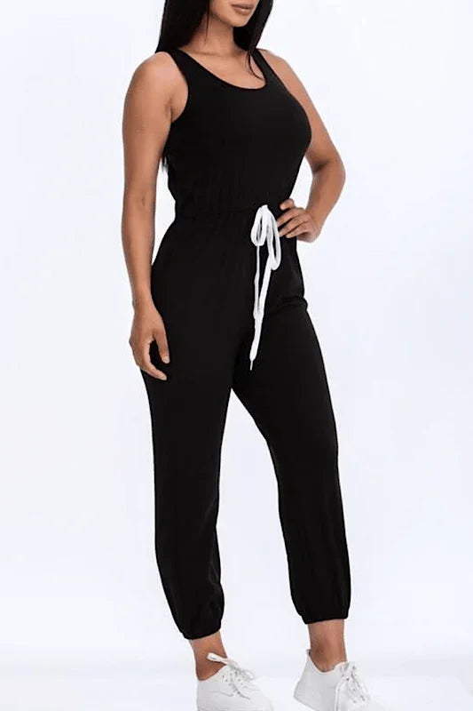 Lindsey Jogger Jumpsuit - Spoiled Me Rotten 