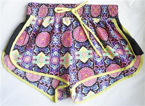 Print Drawstring Short - Spoiled Me Rotten 